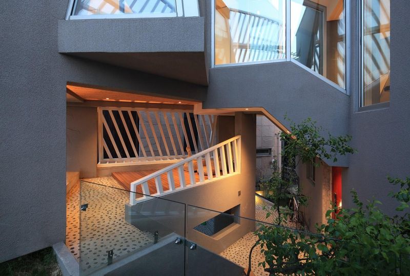 espace 1er étage - Kyeong Dok Jai par Uroje Khm Architects - Corée du Sud