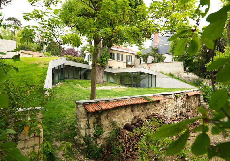 façade - Maison PLJ par Hertweck Devernois Architectes Urbanistes - France - photo Siméon Levaillant
