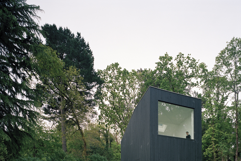 façade étage - maison bois secondaire par RAUM - France - Photos - Audrey Cerdan
