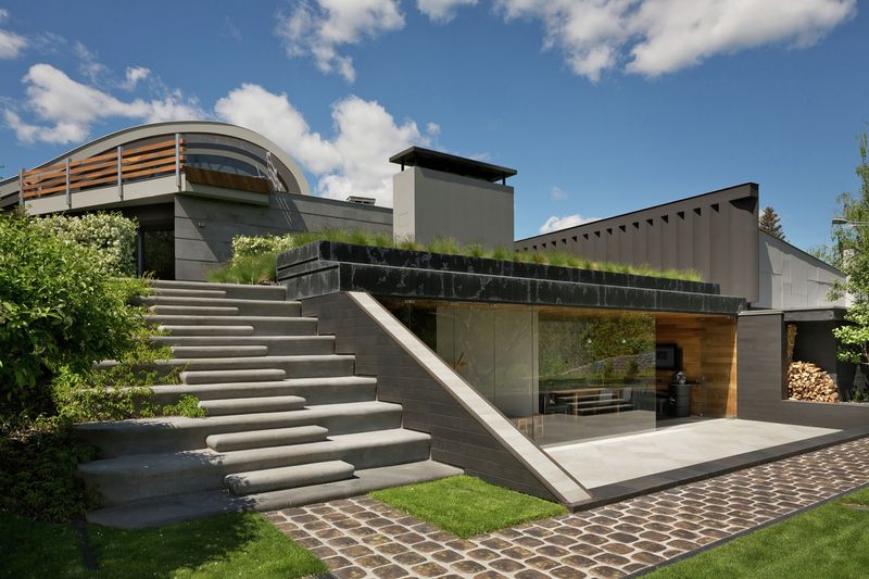 façade jardin - House-Kharkiv par Sbm studio - Kharkiv, Ukraine