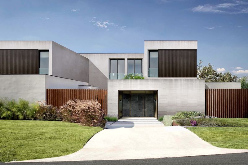Jardin & Clôture - Super-Villa Par Wolf Architects - Los Angeles, USA
