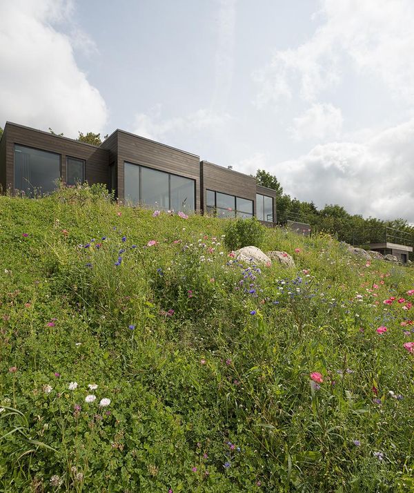 façade en contreplongée - La-chevre par Atelier Pierre Thibault - Québec, Canada