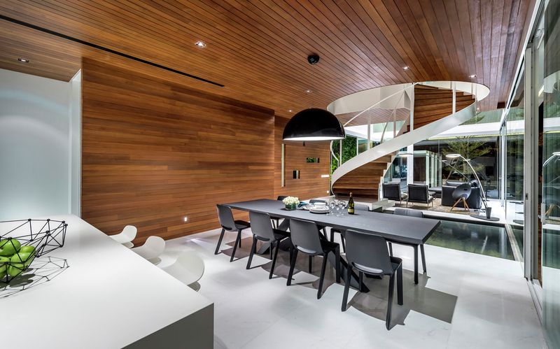 pièce de vie - Greja-House par Park+Associates - Singapour