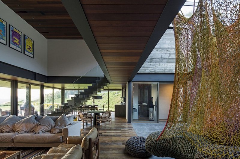 pièce de vie - Résidense JG by MPG-Arquitectura, Rio de Janeiro, Brésil
