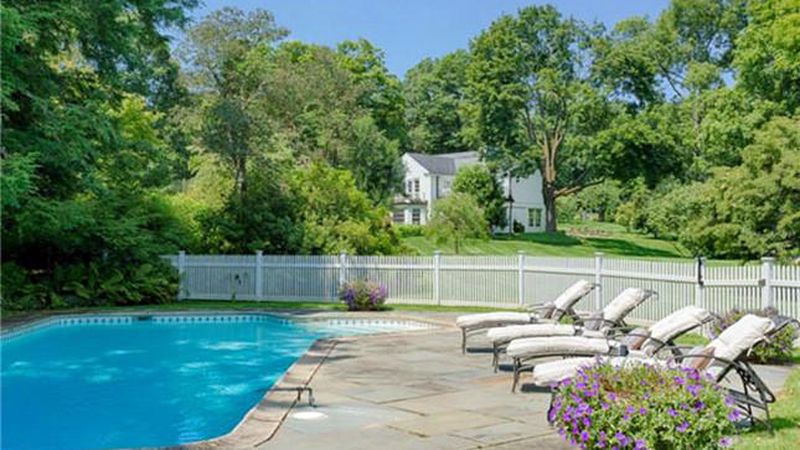 piscine - Michael-Douglas & Catherine-Zeta-Jones - New York, USA