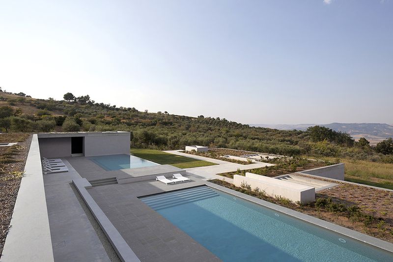 piscine - Residenza Privata par Osa Architettura - Basilicata, Italie
