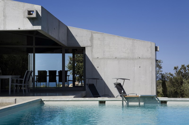 piscine - maisons contemporaines par Bona-Lemercier - Monticello, France