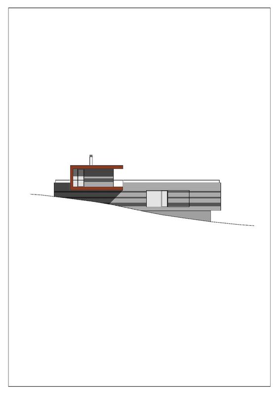 plan 2D 2 - house-dornbirn par KM Architektur en Suisse