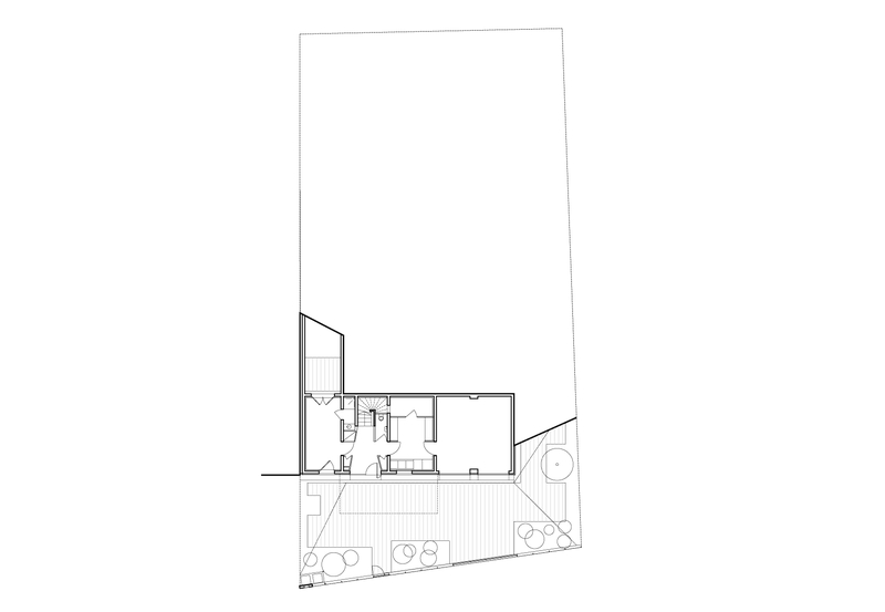 plan RDC - Maison R - Colboc Franzen & Associés - France