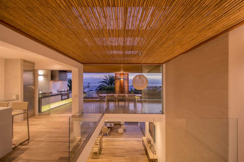 séjour & cuisine nuit - Panda House par DA-LAB Arquitectos - Playa Blanca, Pérou