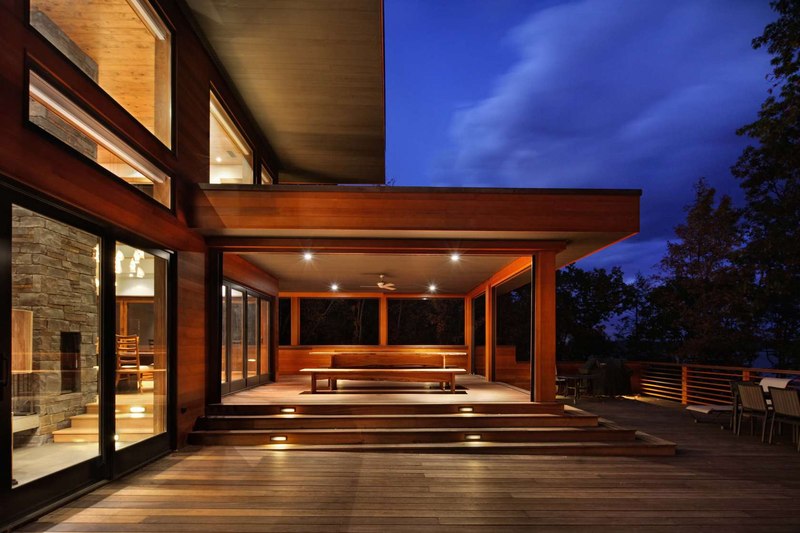 séjour terrasse - RiverBanks par Foz Design - Saugerties, Usa