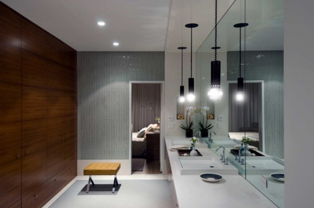salle de bains - Fieldview house par Blaze Makoid Architecture - East Hampton, Usa