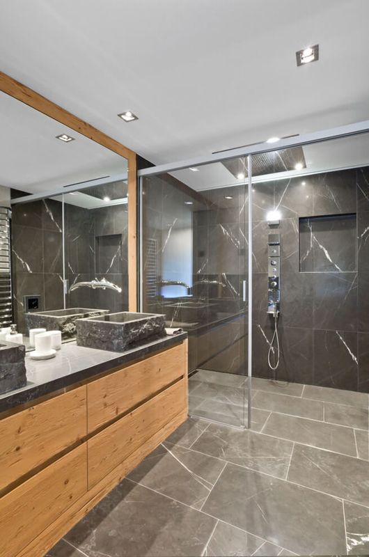 salle de bains - Rougemont-Residences Plusdesign - Rougemont, Suisse