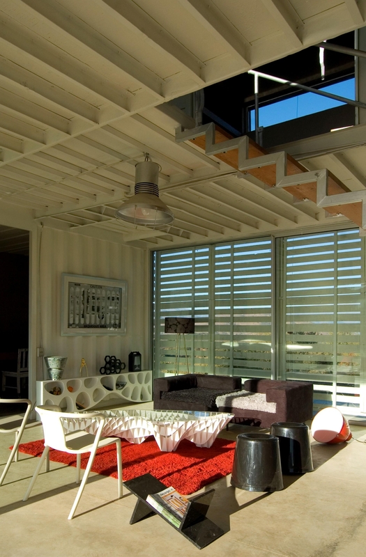 salon - Infiniski Manifesto House par james&mau arquitectura - Curacaví, Chili - photo Antonio Corcuera