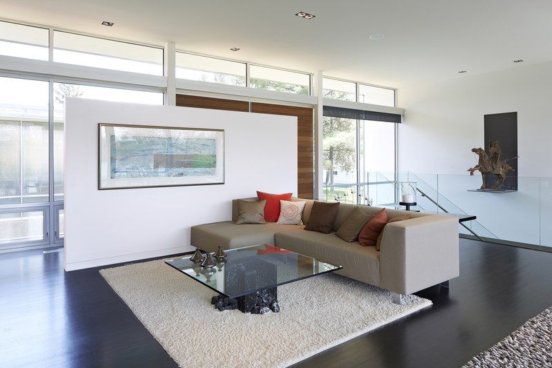 salon - Riverview House Studio Dwell Architects - Wayne, Usa