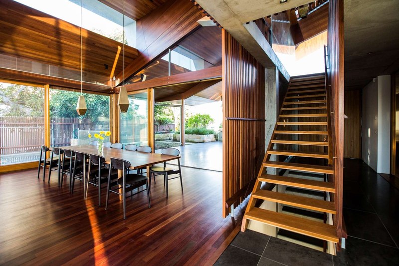 salon - edge house par Steele Associates - Australie