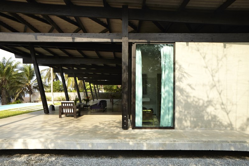 salon terrasse - Bambou pavillion par Koffi Diabat architectes - Assinie-Mafia, Côte d’Ivoire