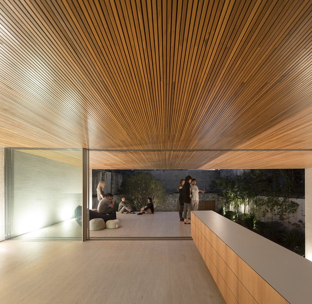terrasse mezzanine - Tetris House par Studio mk27 - São Paulo, Brésil