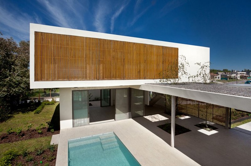 terrasse piscine - Casa Pedro par VDV ARQ - Buenos Aires, Argentine
