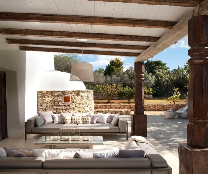 terrasse salon design - Ibiza-House par TG-Studio - île-Ibiza, espagne