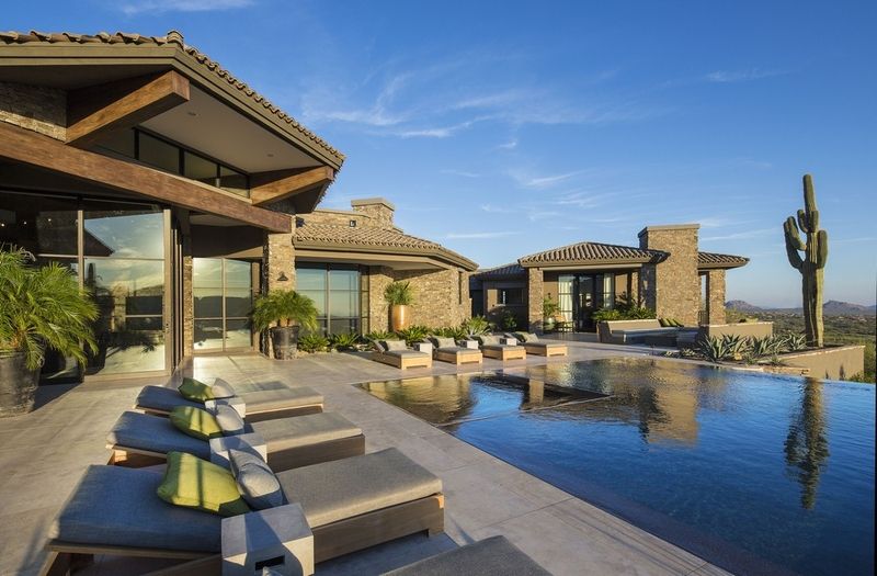 villa du desert par Tor Barstad -Scottsdale, Usa | + d'infos