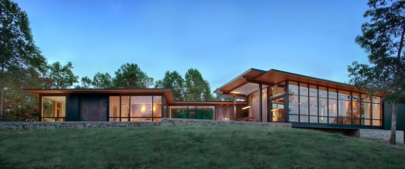 vue extérieure - Piedmont Residence par Carlton Architecture - Asheville, Usa