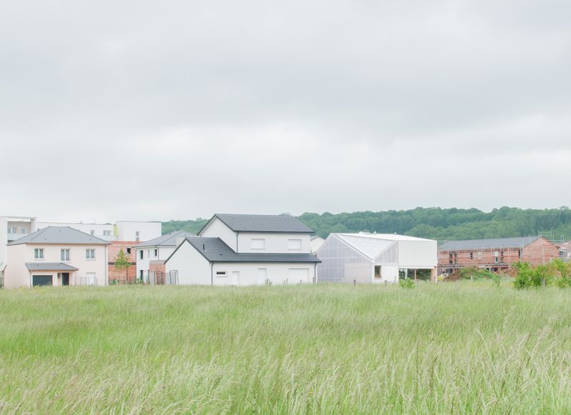 vue panoramique site - Individual-Hangar par Gens Association Libérale Architecture, France