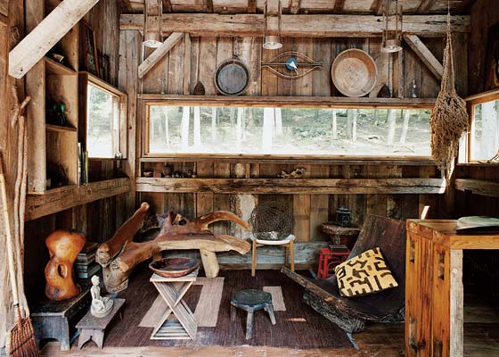 cuisine - cabane en bois écologique - Yulan - USA - Craig Petrasek