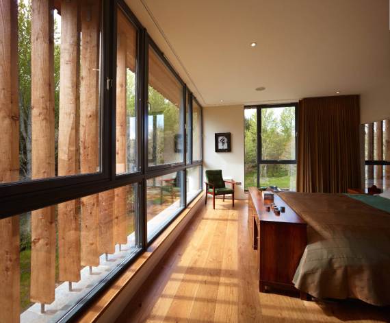 chambre - Rénovation - Bogbain Mill - Design rural - Ecosse