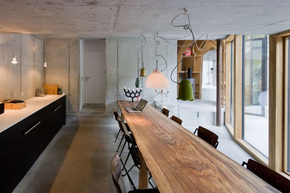 villa vals mountain courtyard - seach et CMA - cuisine