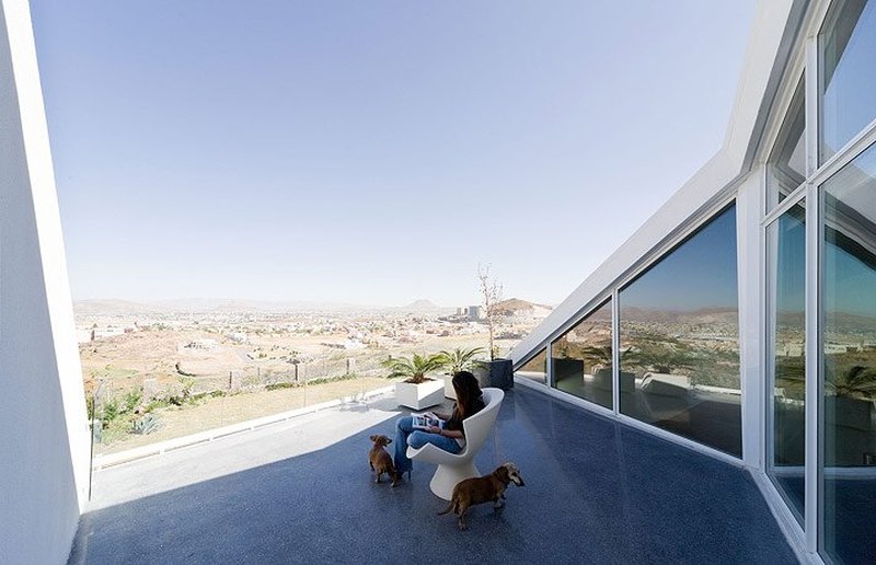 Terrasse Toit - house-chihuahua par Productora - Chihuahua, Mexique