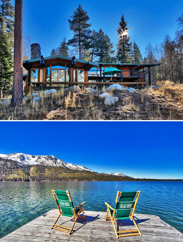 Tallac House, Lac Fallen Leaf, Californie, Usa