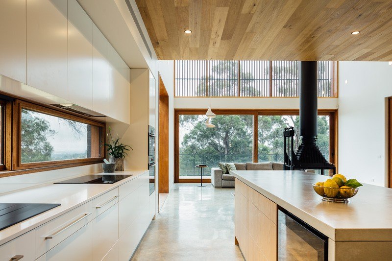 cuisine - Invermar House par Moloney Architects - Ballarat, Australie