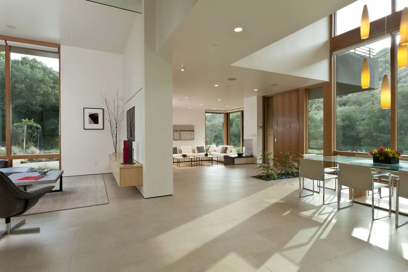 séjour & salon - sinbad-creek par Swatt Miers Architects - Sunol, USA