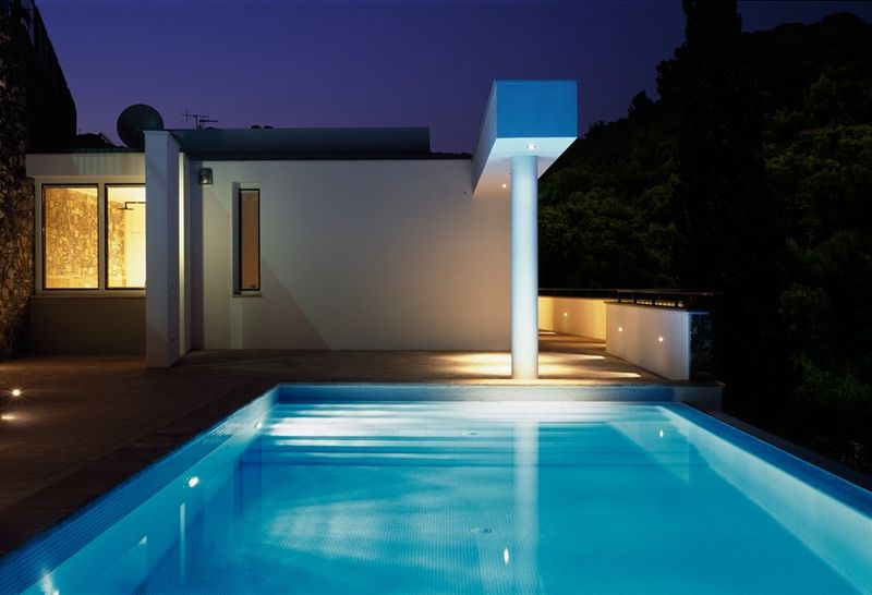 piscine - Villa-Studiorossi par Studiorossi Secco - Crevo, Italie