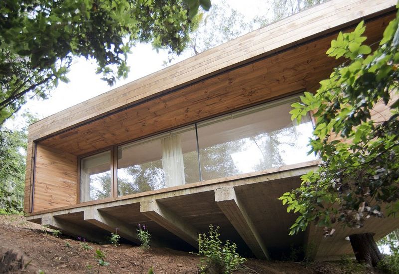 porte à faux - RP-House par CMA Arquitectos - Vichuquen, Chili