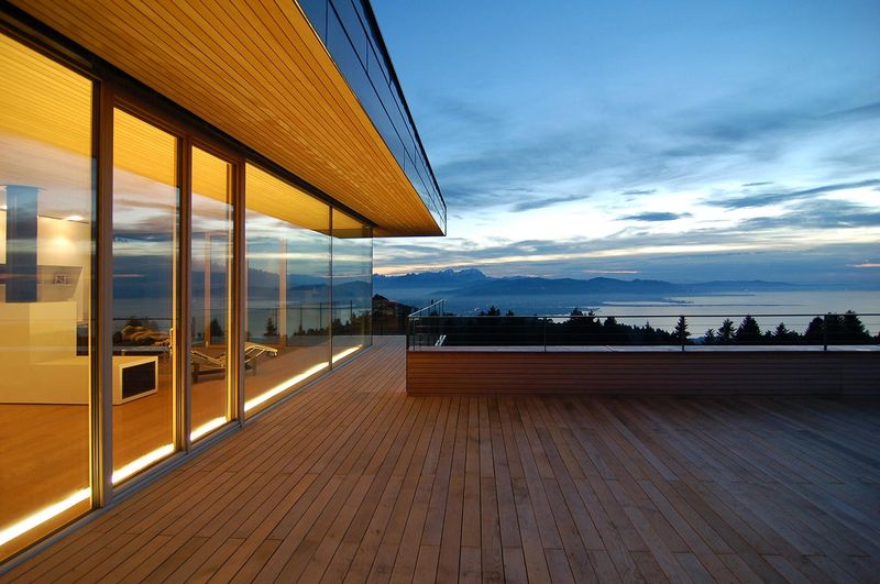 façade terrasse balcon - house-dornbirn par KM Architektur en Suisse