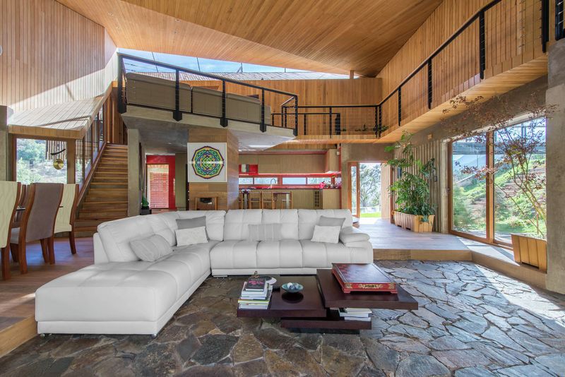 pièce de vie - El-Maqui-House par GITC arquitectura - Valparaison, Chili
