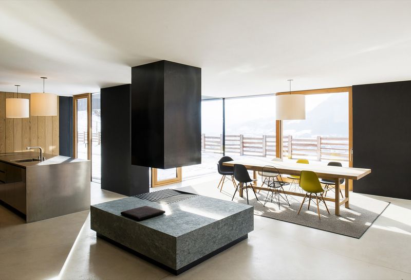 séjour - Structure-Slope par Bergmeister Wolf Architekten - Bozen, Italie