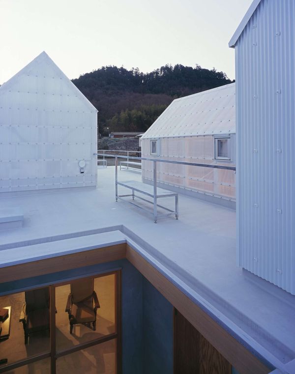terrasse toit résidence - House-Yamasaki par Tato Architects-You Shimada - Hyogo,Japon