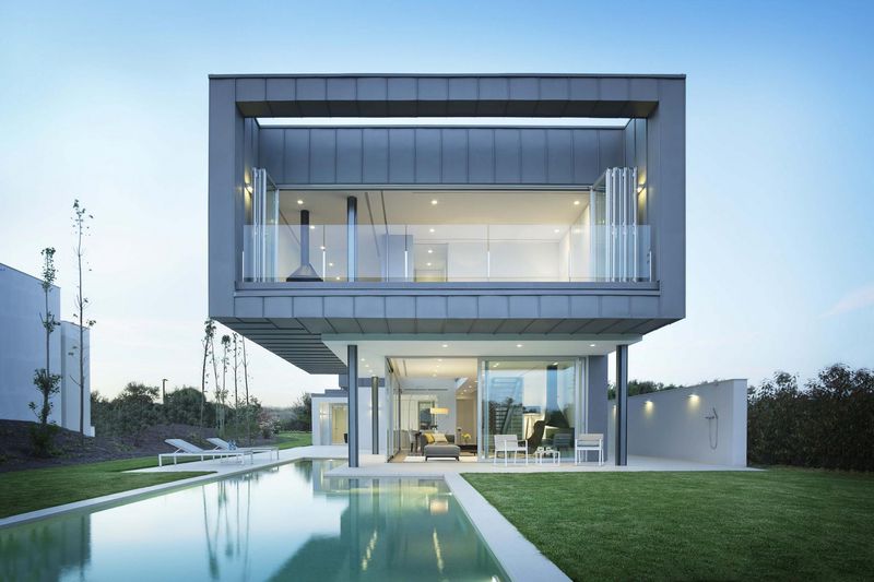 façade jardin & piscine - Z-Balca-House par Lagula Arquitectes - Espagne
