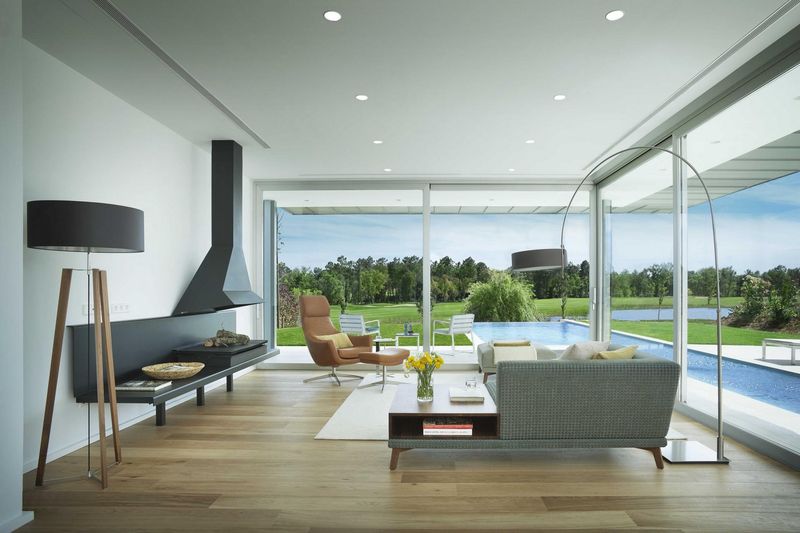 salon & cheminée design - Z-Balca-House par Lagula Arquitectes - Espagne