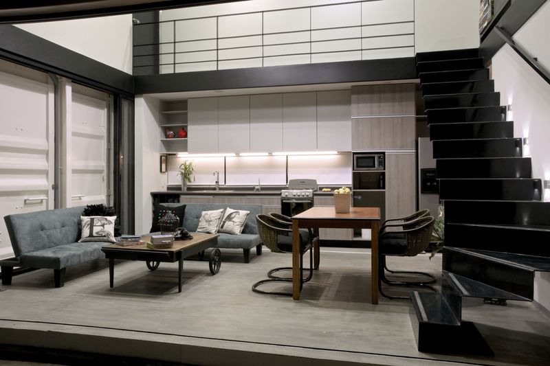 espace pièce de vie - Huiini-House par S+Diseno - Primavera, Mexique