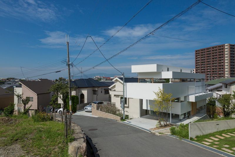 route accès - House-Toyonaka par Tato Architects - Toyonaka, Japon