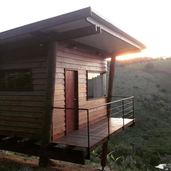Balcon & vue panoramique - Small-House-Bliss par Cabana-Arquitetos - Brésil