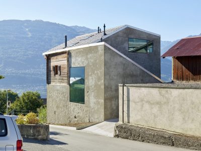 savioz-fabrizzi-maison-privée-Suisse-bois-pierre